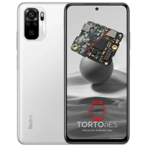 Redmi Note 10 z ilustracją zalania - czyszczenie po zalaniu