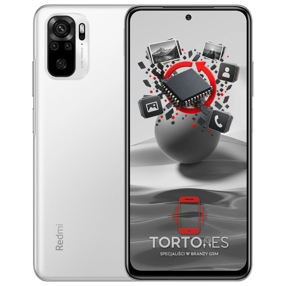Redmi Note 10 z ilustracją odzyskiwania danych - odzyskiwanie danych