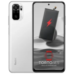 Redmi Note 10 z ilustracją baterii - wymiana baterii