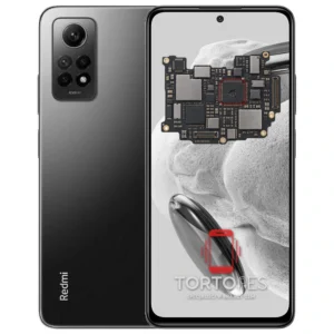Redmi Note 12 Pro z ilustracją płyty głównej - naprawa płyty głównej