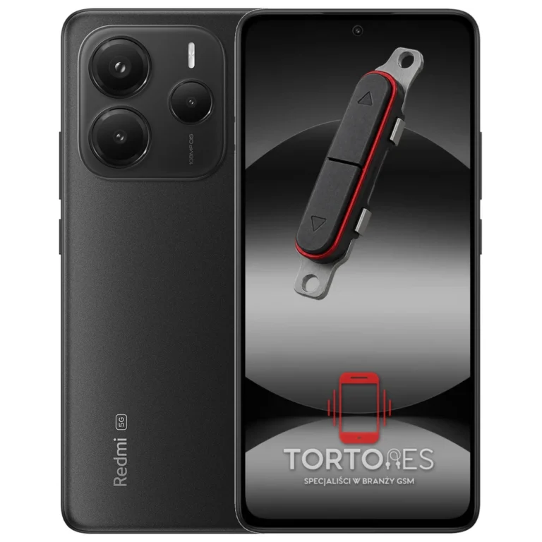 Redmi Note 14 5G z symbolem przycisków - naprawa przycisków włączania i głośności