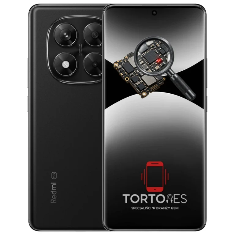 Redmi Note 14 Pro 5G z symbolem diagnostyki - diagnoza telefonu