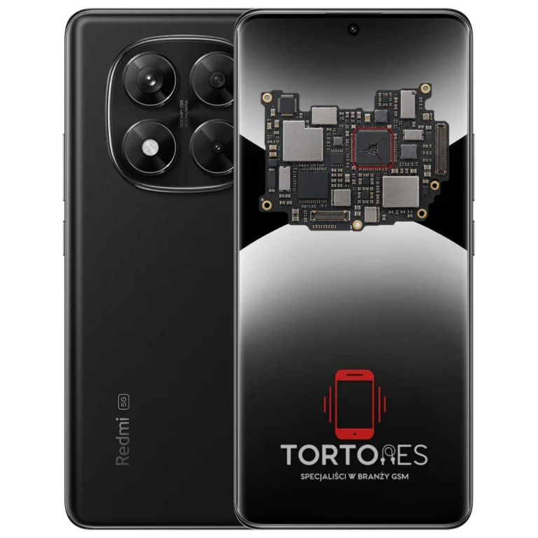 Redmi Note 14 Pro 5G z ilustracją płyty głównej - naprawa płyty głównej