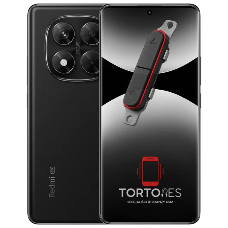 Redmi Note 14 Pro 5G z symbolem przycisków - naprawa przycisków włączania i głośności