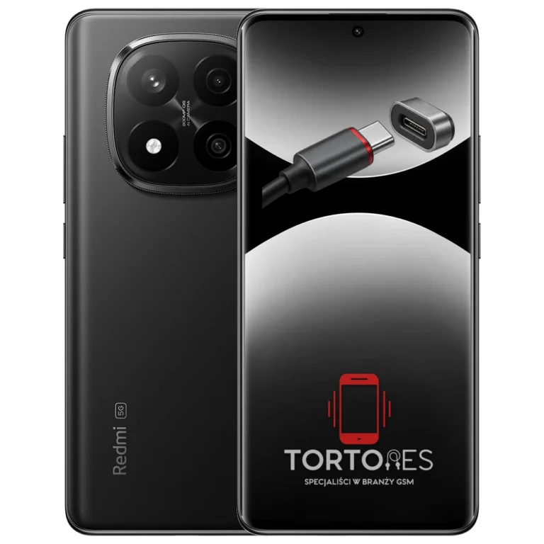 Redmi Note 14 Pro+ 5G z ilustracją złącza ładowania - naprawa złącza ładowania