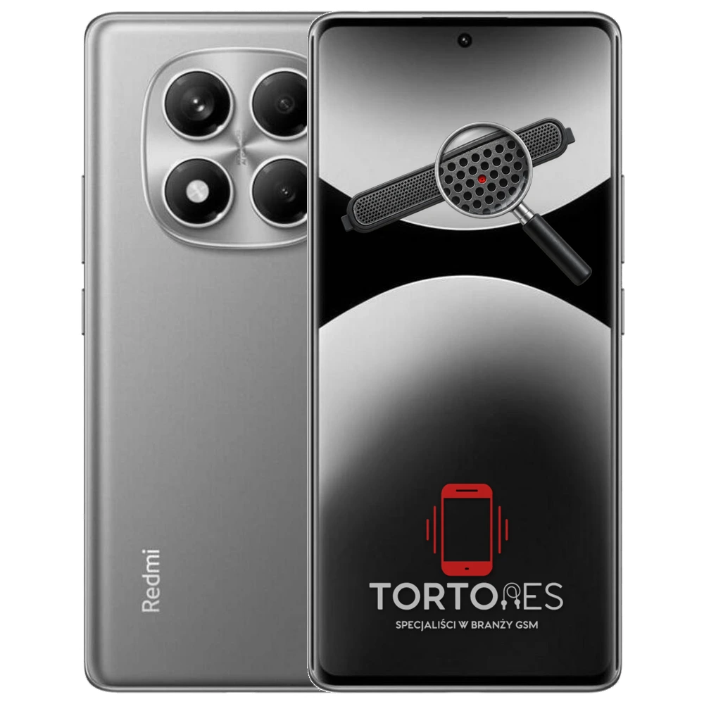 Redmi Note 14 Pro z symbolem głośnika rozmów - wymiana głośnika rozmów