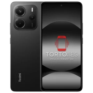 Redmi Note 14 - widok przodu i tyłu telefonu
