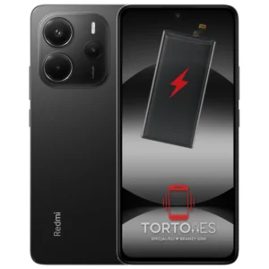 Redmi Note 14 z ilustracją baterii - wymiana baterii