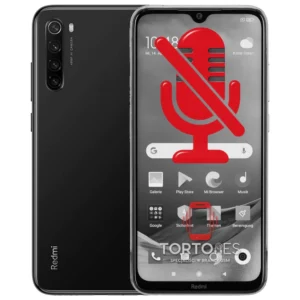 Redmi Note 8 2021 z symbolem mikrofonu - naprawa mikrofonu