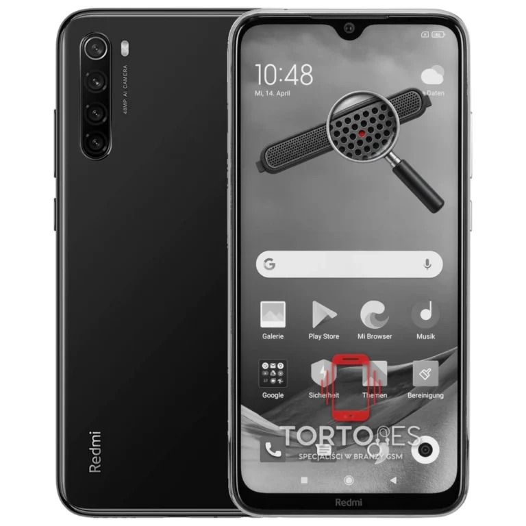 Redmi Note 8 2021 z symbolem głośnika rozmów - wymiana głośnika rozmów
